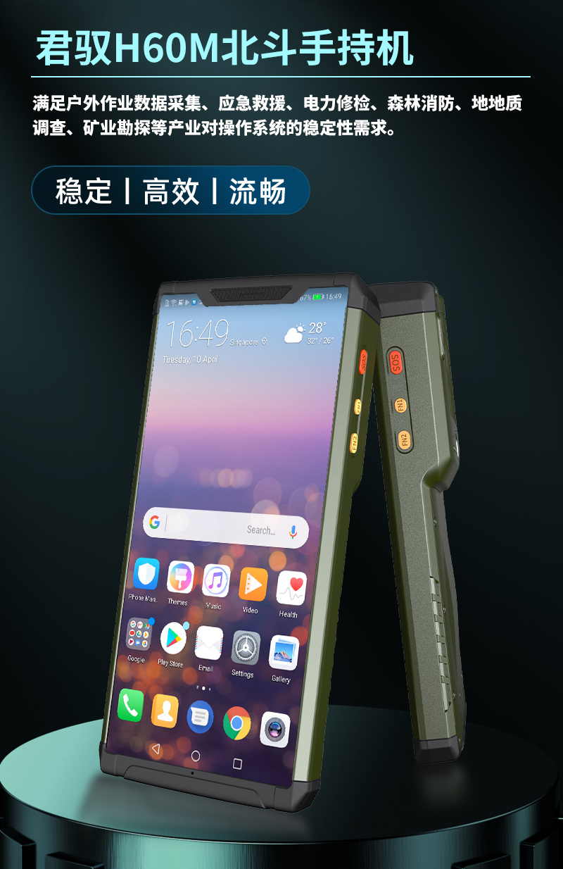 君馭北斗手持機H60M