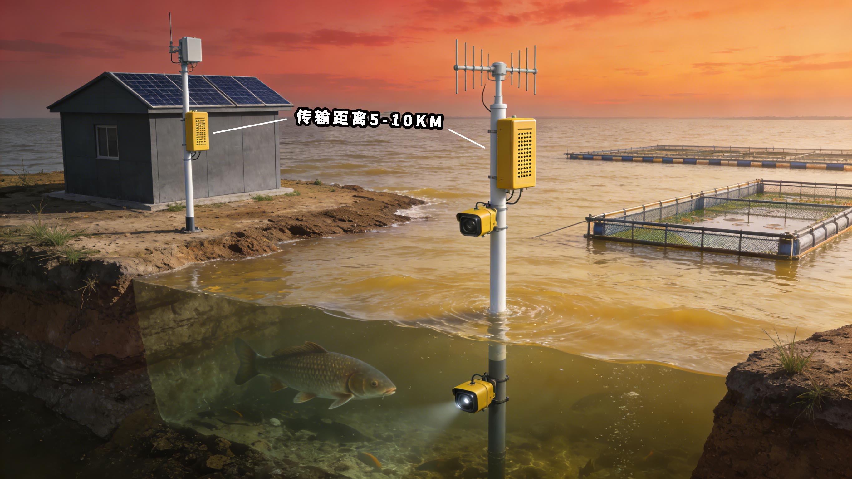 水下養(yǎng)殖無線視頻傳輸方案1